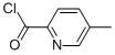 2-Pyridinecarbonyl chloride, 5-methyl- (9CI) Structure