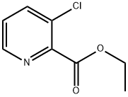 3-CHLOROPYRIDINE-2-CARBOXYLIC ACID ETHYL ESTER 구조식 이미지
