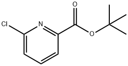 t-부틸6-클로로-2-피리딘카르복실레이트 구조식 이미지