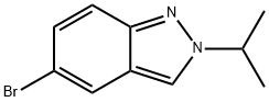 5-Bromo-2-isopropyl-2H-indazole Structure