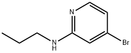 4-Bromo-2-propylaminopyridine Structure