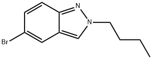 5-Bromo-2-butyl-2H-indazole Structure