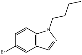 5-Bromo-1-butyl-1H-indazole Structure