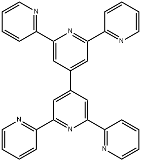 6',6''-BIS(2-PYRIDYL)-2,2':4',4'':2'',2'''-QUATERPYRIDINE 구조식 이미지