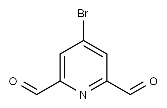 4-Bromo-2,6-diformylpyridine Structure