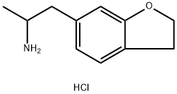 1281872-58-9 2,3-Dihydro-α-methyl-6-benzofuranethanamine Hydrochloride