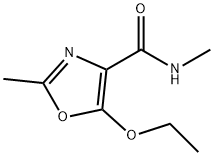 5-ETHOXY-N,2-DIMETHYLOXAZOLE-4-CARBOXAMIDE Structure