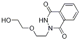 2-[2-(2-HYDROXYETHOXY)ETHYL]-1,2,3,4-TETRAHYDROPHTALAZINE -1,4-DIONE 구조식 이미지