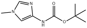 카르밤산,(1-메틸-1H-이미다졸-4-일)-,1,1-디메틸에틸에스테르(9CI) 구조식 이미지