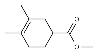 3,4-DIMETHYL-CYCLOHEX-3-ENECARBOXYLIC ACID METHYL ESTER Structure