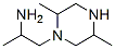 1-Piperazineethanamine,-alpha-,2,5-trimethyl-(9CI) Structure