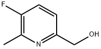 2-피리딘메탄올,5-플루오로-6-메틸- 구조식 이미지