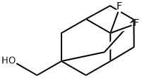 4,4-디플루오로-1-(히드록시메틸)아다만탄 구조식 이미지
