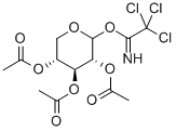 2,3,4-Tri-O-acetyl-beta-D-xylopyranosyl trichloroacetimidate Structure