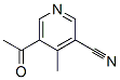 3-피리딘카르보니트릴,5-아세틸-4-메틸-(9CI) 구조식 이미지