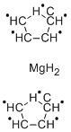 비스(시클로펜탄다에닐)마그네슘(II) 구조식 이미지