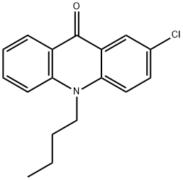 10-Butyl-2-chloroacridone Structure