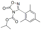 Isopropyl 5(4H)-oxo-3-(2,4,6-trimethylphenyl)-1,2,4-oxadiazole-4-carbo xylate 구조식 이미지