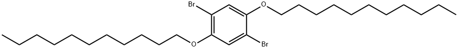 1,4-DIBROMO-2,5-DI(UNDECYLOXY)BENZENE Structure