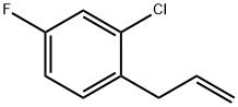 3-(2-클로로-4-플루오로페닐)-1-프로펜 구조식 이미지