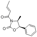 N-CROTONYL-(4S,5R)-4-METHYL 5-PHENYL-2-OXAZOLIDINONE Structure