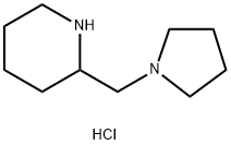 2-(1-Pyrrolidinylmethyl)piperidine dihydrochloride 구조식 이미지