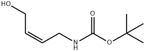 Carbamic acid, [(2Z)-4-hydroxy-2-butenyl]-, 1,1-dimethylethyl ester (9CI) Structure