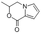 1H-Pyrrolo[2,1-c][1,4]oxazin-1-one,3,4-dihydro-3-methyl-(9CI) 구조식 이미지