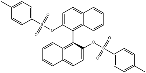 (S)-(+)-1,1'-Bi-2-naphthyl ditosylate 구조식 이미지