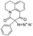 1H,5H-Pyrido[3,2,1-ij]quinolin-1,3(2H)-dione, 2-azido-2-phenyl-6,7-dih ydro- 구조식 이미지