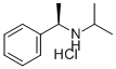(R)-N-(2-프로필)-1-페닐에틸아민염산염 구조식 이미지