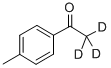4'-METHYLACETO-D3-PHENONE Structure