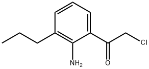 Ethanone, 1-(2-amino-3-propylphenyl)-2-chloro- (9CI) Structure