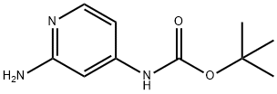 128619-01-2 Carbamic acid, (2-amino-4-pyridinyl)-, 1,1-dimethylethyl ester (9CI)