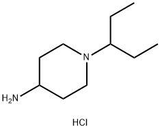 1-(Pentan-3-yl)piperidin-4-amine dihydrochloride Structure