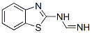 Methanimidamide, N-2-benzothiazolyl- (9CI) Structure