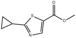 Methyl 2-cyclopropylthiazole-5-carboxylate Structure