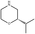 Morpholine, 2-(1-Methylethyl)-, (2S)- Structure