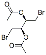 2,3-Butanediol, 1,4-dibromo-, diacetate, (R,R)- Structure