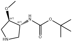 128739-92-4 trans-3-(boc-amino)-4-methoxypyrrolidine