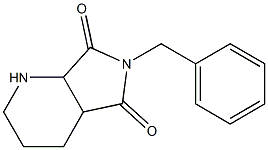 6-BENZYL-5,7-DIOXO-OCTAHYDROPYRROLO[3,4-B] PYRIDINE 구조식 이미지