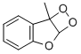 2A,7B-DIHYDRO-7B-METHYL-1,2-DIOXETO(3,4-B)BENZOFURAN Structure