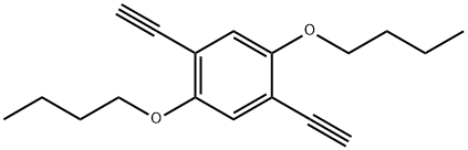 1,4-Diethynyl-2,5-bis(butyloxy)benzene 구조식 이미지