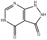 1H-Pyrazolo[3,4-d]pyrimidine-3,4(2H,5H)-dione 구조식 이미지