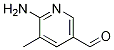 6-aMino-5-메틸니코틴알데히드 구조식 이미지