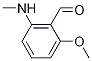 2-Methoxy-6-(MethylaMino)benzaldehyde Structure