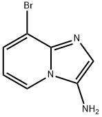 IMidazo[1,2-a]pyridin-3-aMine, 8-broMo- 구조식 이미지