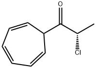 1-프로판온,2-클로로-1-(2,4,6-사이클로헵타트리엔-1-일)-,(S)-(9CI) 구조식 이미지