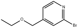 2-브로모-4-에톡시메틸-피리딘 구조식 이미지