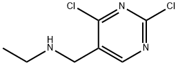 (2,4-Dichloro-pyrimidin-5-ylmethyl)-ethyl-amine 구조식 이미지